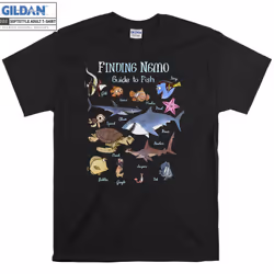 Pixar Finding Nemo Fish Guide T shirt T-shirt - XXXL