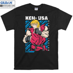 Street Fighter Ken T-shirt - XL
