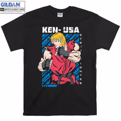 Street Fighter Ken T-shirt - XXXL