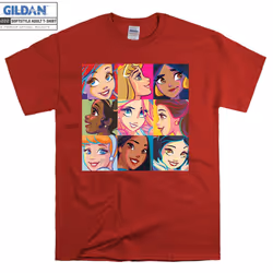 Princess Characters T-shirt - S