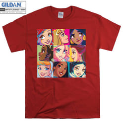 Princess Characters T-shirt - XXL