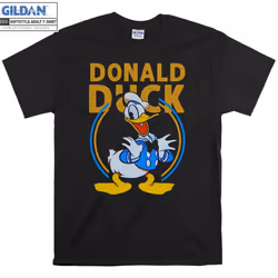 Donald Duck Cute Face  Duck T-shirt - L