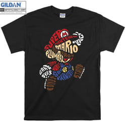 Super Mario Figure T-shirt - XL
