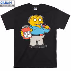 The Simpsons Ralph Wiggum Paste T shirt Hoodie Tote Bag Hoody T-shirt - XXXL