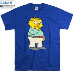 The Simpsons Ralph Wiggum Cartoon T shirt Hoodie Tote Bag Hoody T-shirt - M