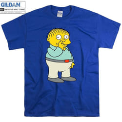 The Simpsons Ralph Wiggum Cartoon T shirt Hoodie Tote Bag Hoody T-shirt - L