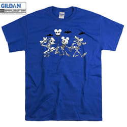 Halloween Skeleton Spooky T-shirt - L