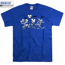 Halloween Skeleton Spooky T-shirt - XL