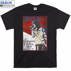 Bon Jovi 86 Tour Rock Band Rock T-shirt - XXL