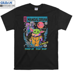 Baby Yoda The Mandalorian The Child T-shirt - M