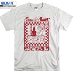 Toy Story Pizza Planet Delivery Shuttle T shirt T-shirt - M