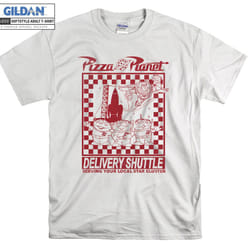 Toy Story Pizza Planet Delivery Shuttle T shirt T-shirt - XL