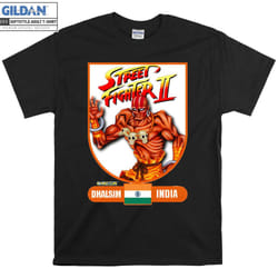 Street Fighter Dhalsim T-shirt - L