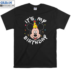 Mickey Mouse It's My Birthday Mickey Birthday T shirt T-shirt - L