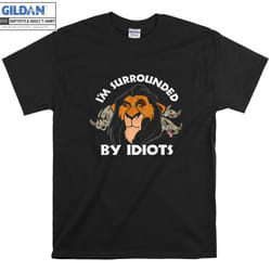 The Lion King Scar Surrounded By Idiots T shirt T-shirt - S