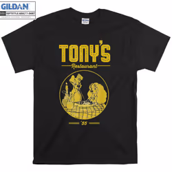 Tony's Restaurant Poster Vneck T-shirt - XL