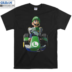 Nintendo Mario Kart Luigi Driving T-shirt - S