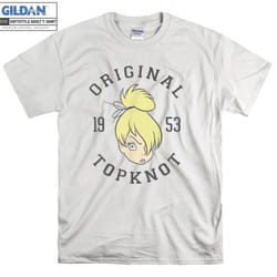 Tinkerbell Original Topknot Graphic T-shirt Hoodie Kid Child Tote Bag - XXXL