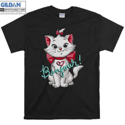 Aristocats Marie Bonjour T-shirt - S