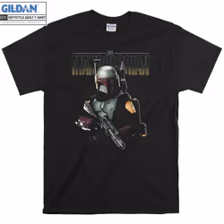 The Mandalorian Boba Fett Logo T-shirt - M