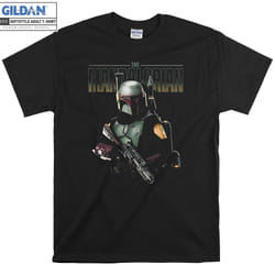 The Mandalorian Boba Fett Logo T-shirt - M