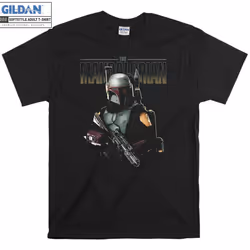 The Mandalorian Boba Fett Logo T-shirt - L