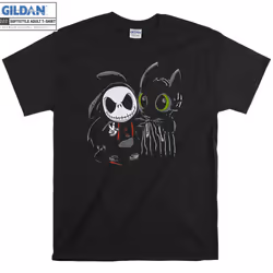 Jack Skellington Tootheless Cute T-shirt - M