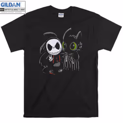 Jack Skellington Tootheless Cute T-shirt - XXL