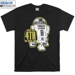 R2-D2 May The 4th Be With You T-shirt - M