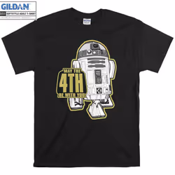 R2-D2 May The 4th Be With You T-shirt - XXL