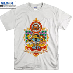Drink Duff Beer Moe's Tavern Bar The Simpsons T shirt T-shirt - S