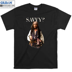 Pirates of the Caribbean Captain T shirt T-shirt - L