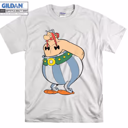 Asterix And Obelix Character T-shirt - XL