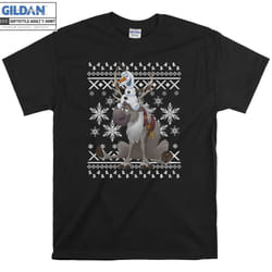Frozen Olaf Sven Riding T-shirt - M