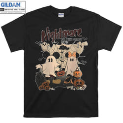 Vintage Mickey Minnie Halloween Shirt Nightmare On The Main Street Halloween Shirt - M