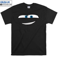 Cars Lightning McQueen Big Face T shirt T-shirt - S