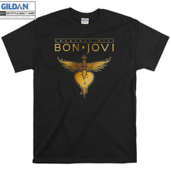 Bon Jovi Rock Band Jovi Bon T-shirt - L