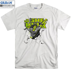 Breakthrough She-Hulk Marvel Comics T-shirt Hoodie Tshir - L