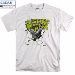 Breakthrough She-Hulk Marvel Comics T-shirt Hoodie Tshir - XL
