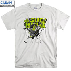 Breakthrough She-Hulk Marvel Comics T-shirt Hoodie Tshir - XXXL