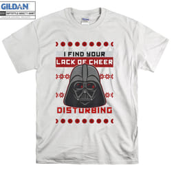 Darth Vader Lack Of Cheer Christmas T-shirt Hoodie Tshir - M