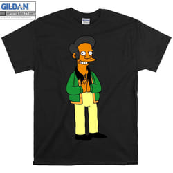 Apu Nahasapeemapetilon T shirt Art Cartoon Simpson T-shirt - XXXL