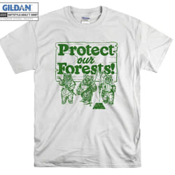 Star Wars Ewoks Protect Our Forests Camp T shirt T-shirt - XXXL