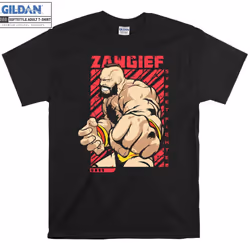 Street Fighter Zangief T-shirt - XXL