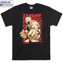 Street Fighter Zangief T-shirt - XXXL