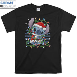 Stitch  Christmas Lilo Stitch T-shirt - XXXL