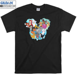 Group Shot Christmas Wreath T-shirt Hoodie Tshir - XXXL