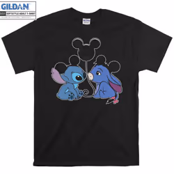 Stitch and Eeyore  T-shirt - XXXL