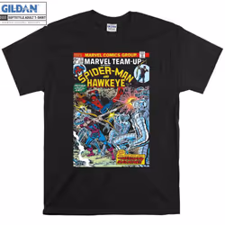 Spider-Man Hawkeye Poster T-shirt - S