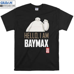 Big Hero 6 TV Series Baymax Hello T shirt T-shirt - XL